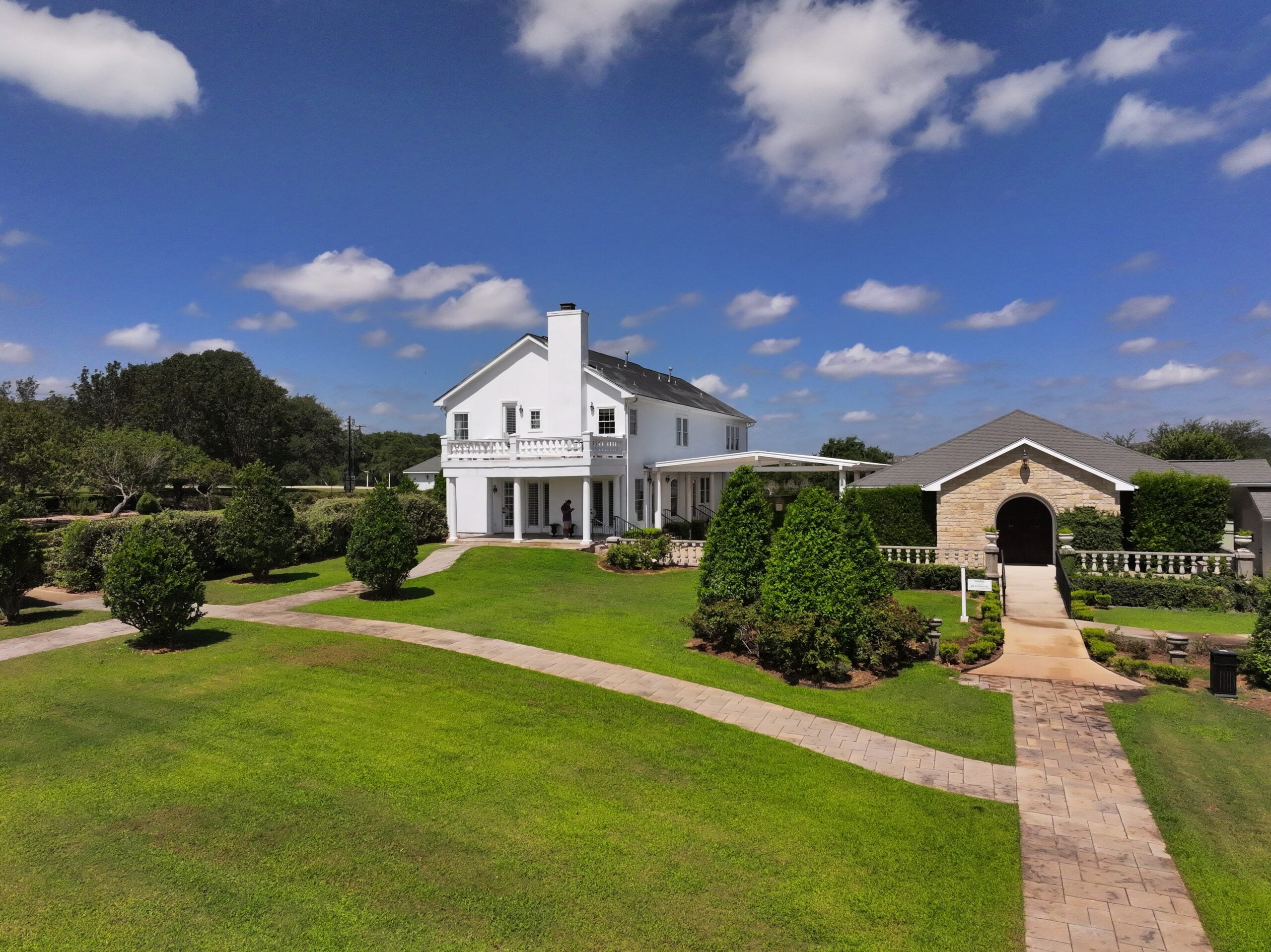 Aerial view of The Gardens of Cranesbury View